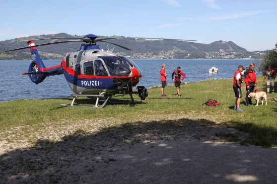 Suchaktion nach vermisstem Bergsteiger am Traunstein in Gmunden