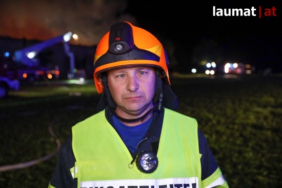 Michael Wagner, Einsatzleiter Feuerwehr Bad Wimsbach-Neydharting