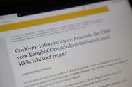 Covid-19: Land Oberösterreich informiert Zugreisende und Pendler zwischen Grieskirchen und Wels