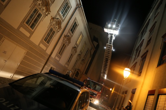 Nachtwanderung auf den Altstadtdächern endete mit Polizei- und Feuerwehreinsatz