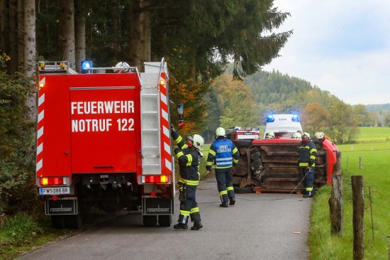 Schwerer Verkehrsunfall in Schalchen