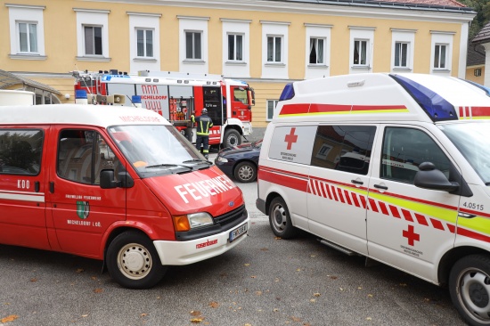 Kchenbrand in einer betreubaren Wohneinrichtung in Micheldorf in Obersterreich