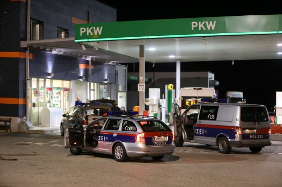 Erneuter Raubüberfall auf Tankstelle in Meggenhofen
