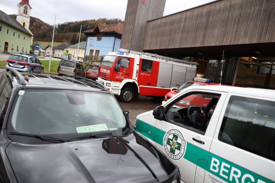 Bergsteiger abgngig: Groangelegte Suchaktion durch Bergrettung, Feuerwehr und Polizei
