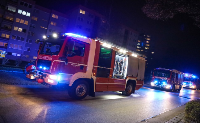 Missglückte Popcorn-Zubereitung in einer Wohnung in Wels-Lichtenegg endet mit Einsatz der Feuerwehr