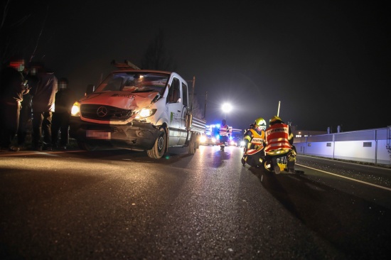 Auffahrunfall auf Wiener Strae in Marchtrenk endet glimpflich