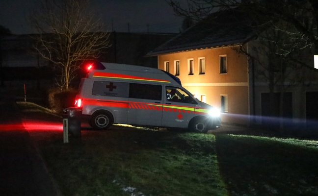 Einsatzkräfte zu Küchenbrand nach Michaelnbach alarmiert