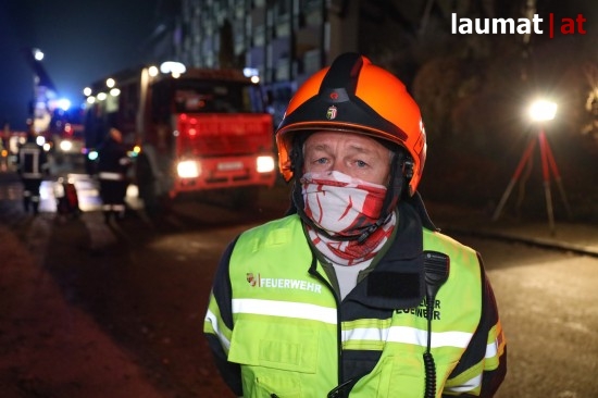 Christian Gruber, Einsatzleiter Feuerwehr Altmnster