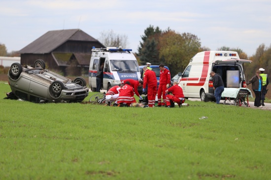 Radfahrer nach schwerem Verkehrsunfall in Wels-Vogelweide gestorben