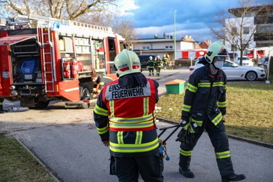 Brandstiftung: Brand im Keller eines Betriebskindergartens in Wels-Neustadt rasch gel�scht