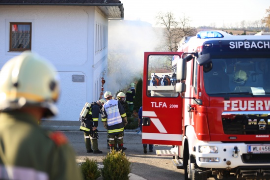 Feuerwehr konnte Brand in einer Selchkammer in Sipbachzell rasch löschen
