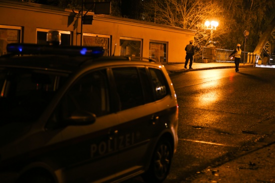 Intensive nächtliche Fahndung der Polizei nach Einbrüchen in Thalheim bei Wels