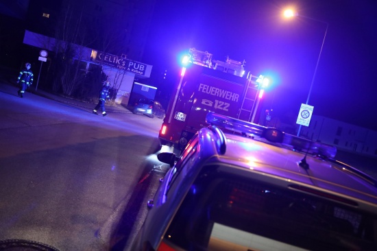 Einsatz wegen �belriechender Rauchwolke in Wels-Lichtenegg