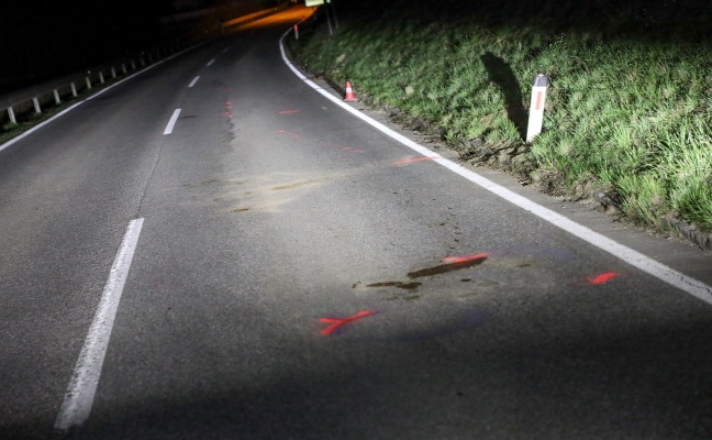 Motorradlenker bei Verkehrsunfall in Kremsmünster schwer verletzt