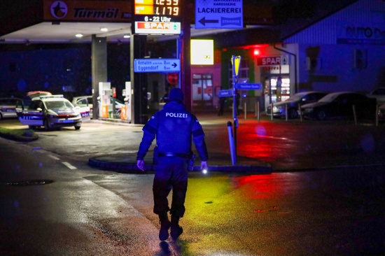Schsse bei Einbruch: Nchtlicher Groeinsatz der Polizei in Sipbachzell