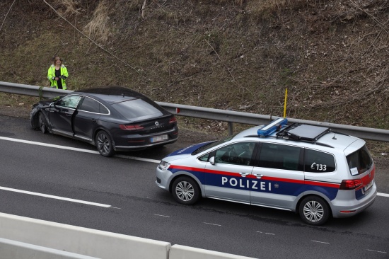 Schwerer Verkehrsunfall auf Pyhrnautobahn bei Spital am Pyhrn