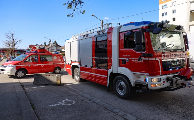 Kuchen im Ofen: Feuerwehr zu dringender Türöffnung nach Wels-Neustadt alarmiert