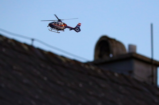 Suchaktion: Grerer Einsatz der Polizei samt Hubschrauber in Stadl-Paura