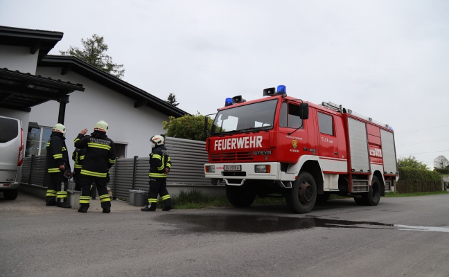 Brand in einer Kche eines Hauses in Altenberg bei Linz rechtzeitig gelscht