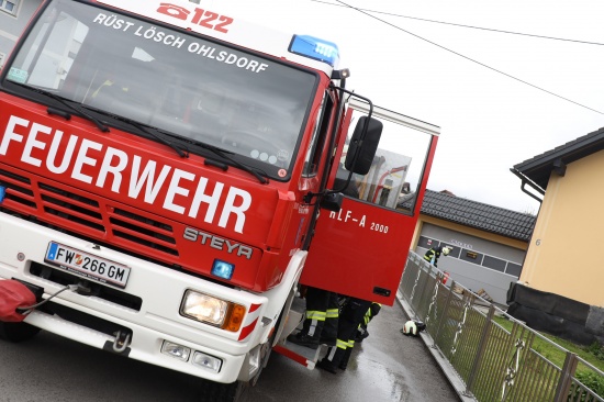 Brand im Keller eines Hauses in Ohlsdorf sorgt für Einsatz zweier Feuerwehren