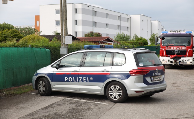 Gemeldete Rauchentwicklung über Kleingartenanlage war Grund für Einsatz in Wels-Vogelweide