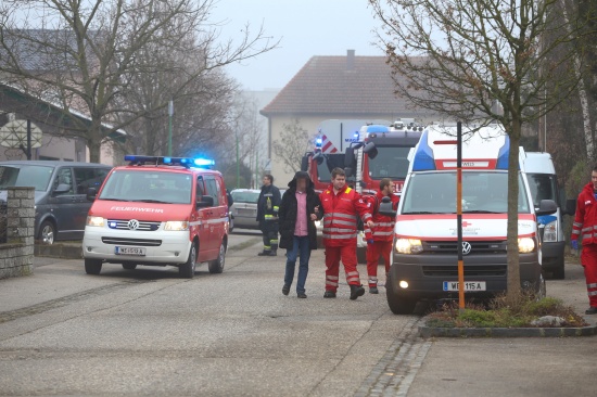 Drei Verletzte durch Kohlenmonoxidvergiftung in Wels-Pernau
