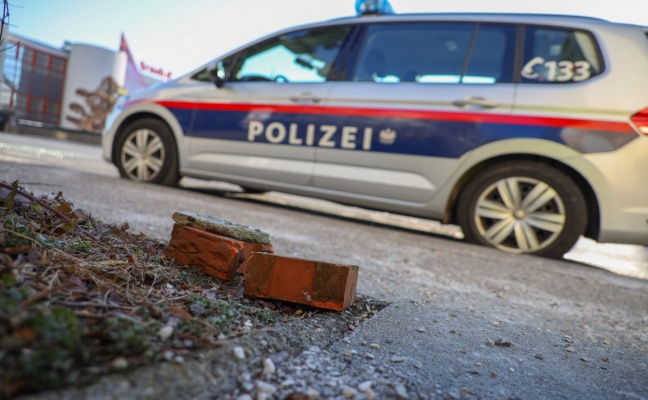 Vier Tatverdächtige nach Beschädigung von Polizeiautos in Wels-Pernau ausgeforscht