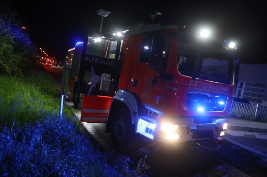 Brand eines Futternapfes in K�che einer Mehrparteienhauswohnung in Leonding - Hund gerettet