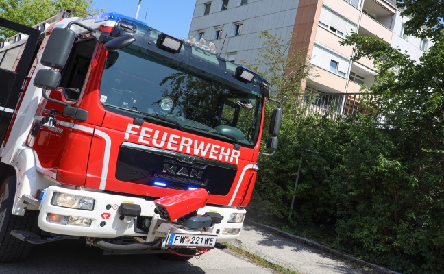 "Bratl in der Tonne": Angebranntes Kochgut lste Einsatz der Feuerwehr in Wels-Vogelweide aus