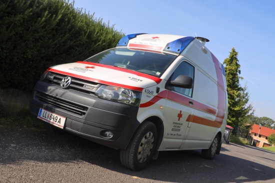 Einsatzkrfte zu Personenrettung nach Ansfelden alarmiert