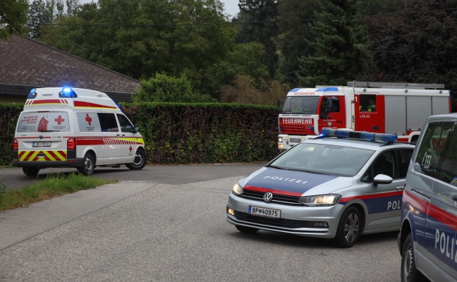 Schwerer Verkehrsunfall in Weißkirchen an der Traun