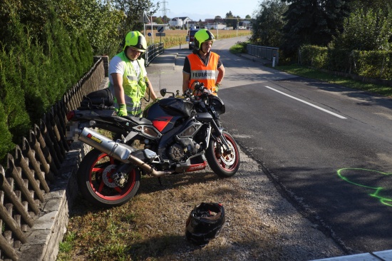 Motorradlenker (55) bei schwerem Unfall in Gunskirchen tdlich verunglckt