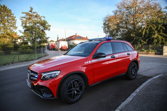 Doppelter Einsatz der Feuerwehr bei Wespennest im Wels-Puchberg