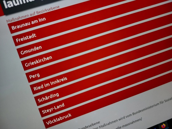 Bezirke Ried im Innkreis und Schrding: Covid-19-Ausreisetestpflicht in zwei weiteren Bezirken