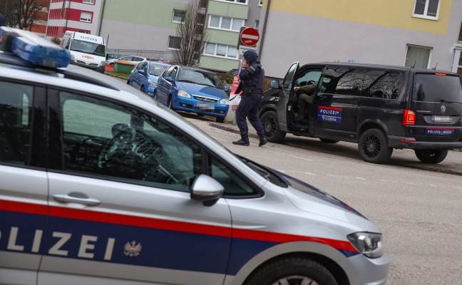 Cobra- und Polizeieinsatz in Wels-Lichtenegg