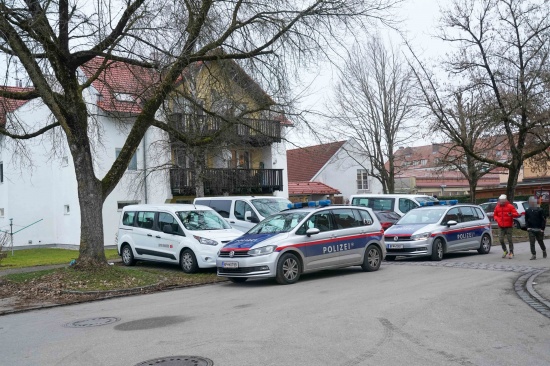 Größerer Polizei- und Rettungseinsatz in Braunau am Inn