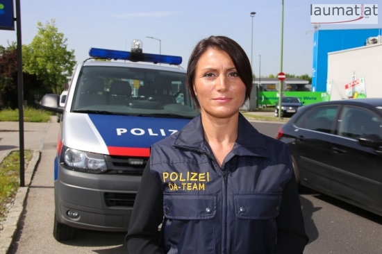 Kristin Jodlbauer, Mitarbeiterin der Polizei-Pressestelle