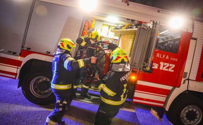 Angebrannte Speisen lsten Einsatz der Feuerwehr in Traun aus