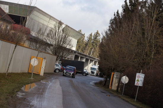 Zwei Feuerwehren bei Brand in einem Gewerbebetrieb in Wolfern im Einsatz