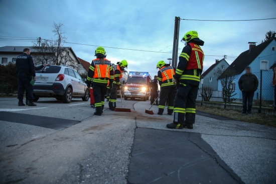 Verkehrsunfall mit Moped in Marchtrenk
