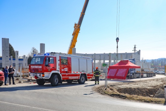 Tdlicher Unfall auf Baustelle in Taufkirchen an der Trattnach