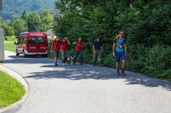 Suche nach vermisstem Bergwanderer in Grünau im Almtal