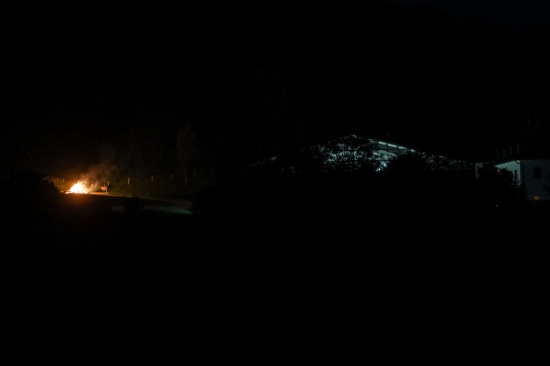 Sonnwendfeuer: Kurzzeitige Aufregung um befrchteten Brand eines Bauernhofes in Spital am Pyhrn