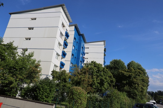 Angebranntes Kochgut in Mehrparteienwohnhaus in Wels-Lichtenegg l�st Einsatz der Feuerwehr aus