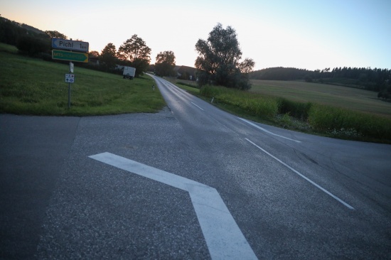 Verkehrsunfall in Pichl bei Wels fordert zwei Verletzte