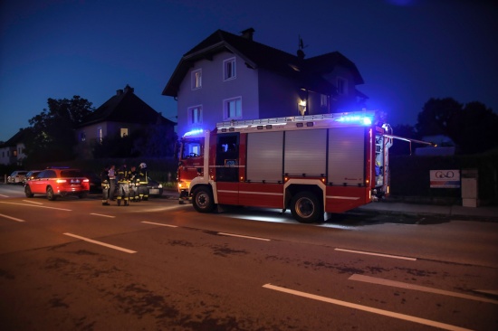 Brand in einer K�che eines Hauses in Wels-Lichtenegg rasch gel�scht