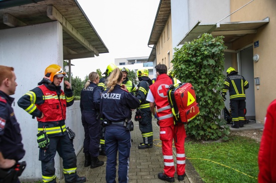 Brand eines Schneidebretts in der Kche eines Wohnhauses in Marchtrenk