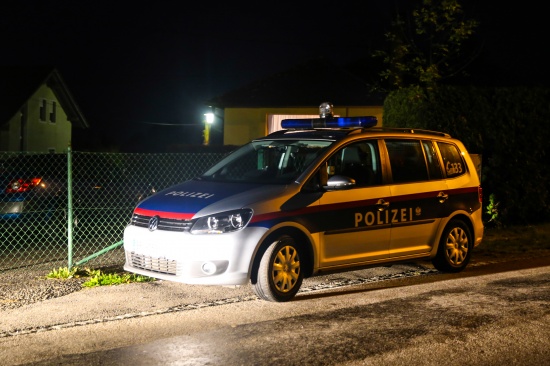 Einsatz der Feuerwehren am Abend in Gallspach