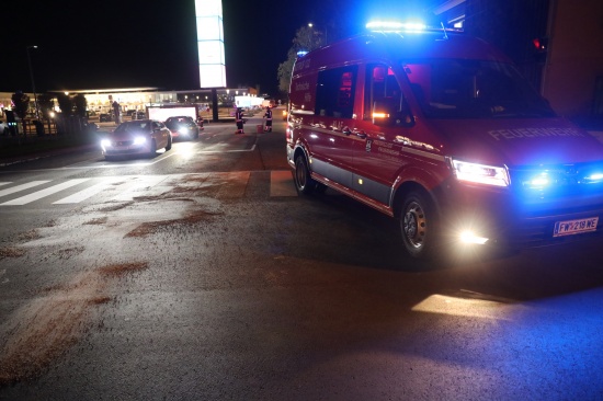 Fnf Kilometer lange lspur von Wels-Schafwiesen nach Marchtrenk