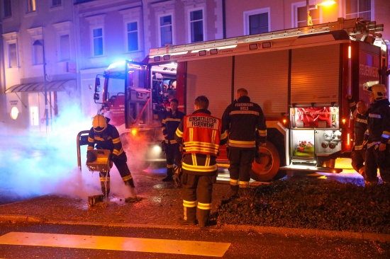 Silvesternacht bescherte Einsatzkr�ften wieder mehrere Brandeins�tze